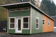 Tiny Home One Slope Style