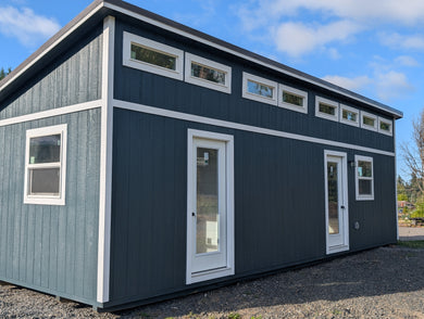 Tiny Home One Slope Style