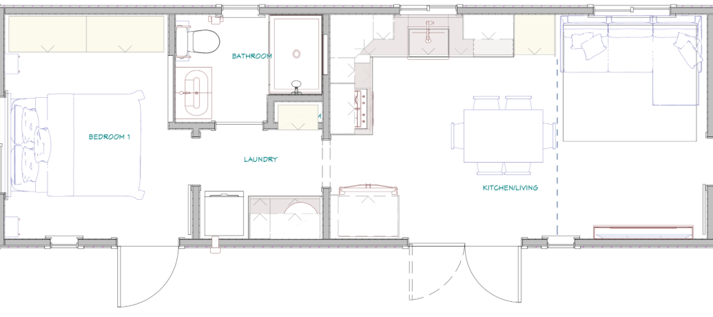 Tiny Home Chalet Style